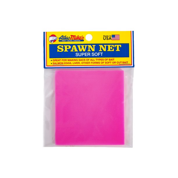 Atlas Mike's Spawn Net 3″ Squares – Pink