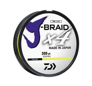 Daiwa J-Braid x4 Strand Braided Line