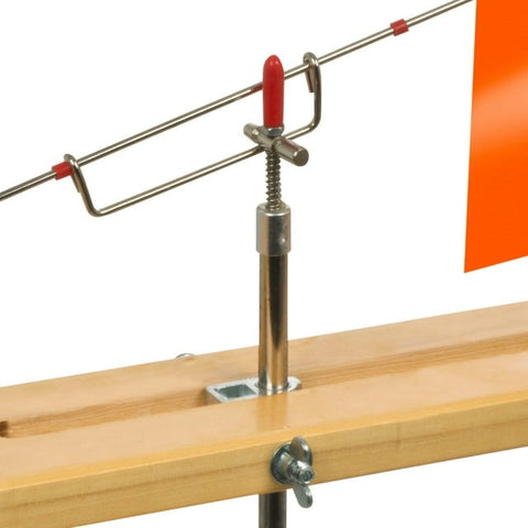 Celsius - Deluxe Wooden Rail Style Ice Fishing TIP-UP - variable tension  release