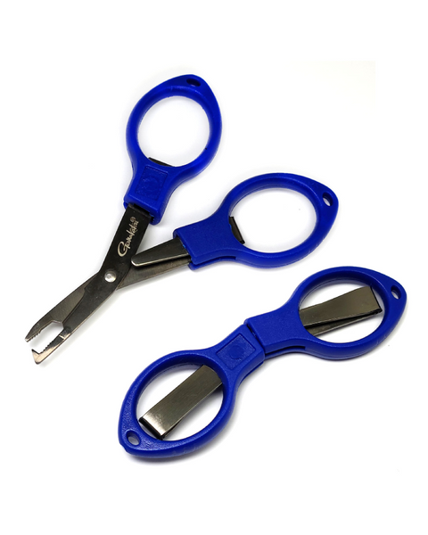 Gamakatsu Folding Braid Scissors with Split Ring Opener