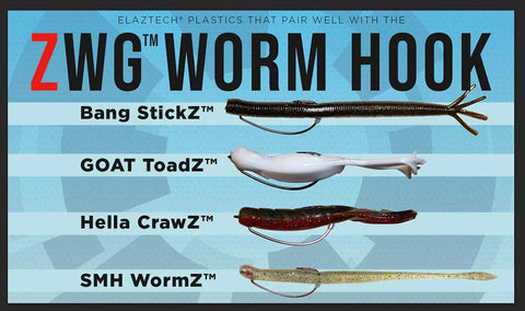 Z-Man ZWG Worm Hook 4-Pack
