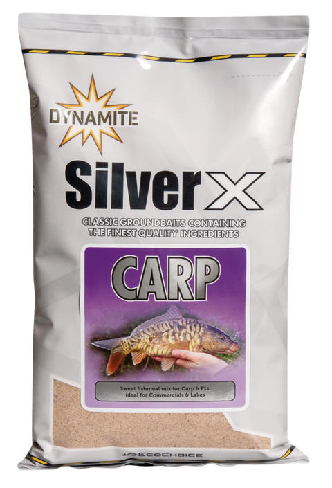 Dynamite Silver X Carp Sweet Fishmeal Mix Groundbait