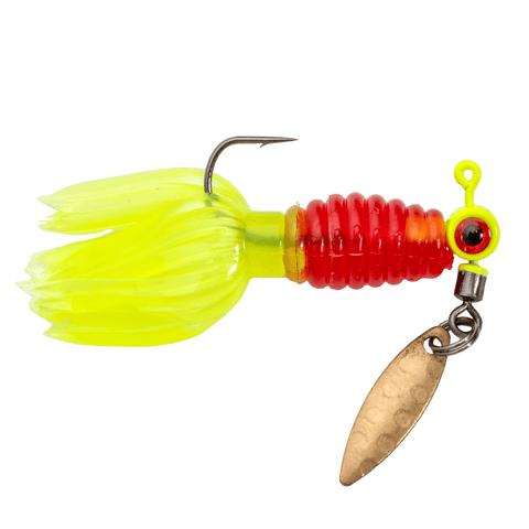 Strike King Mr. Crappie Pre-Rigged Crappie Thunder Sausage Spin 1/16oz