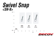 Decoy SN-9 Swivel Snap 6-Pack