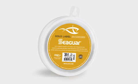 Seaguar Gold Label 100% Fluorocarbon Leader 25yd