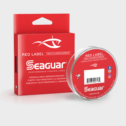 Seaguar Red Label 100% Fluorocarbon Main Line 200yd