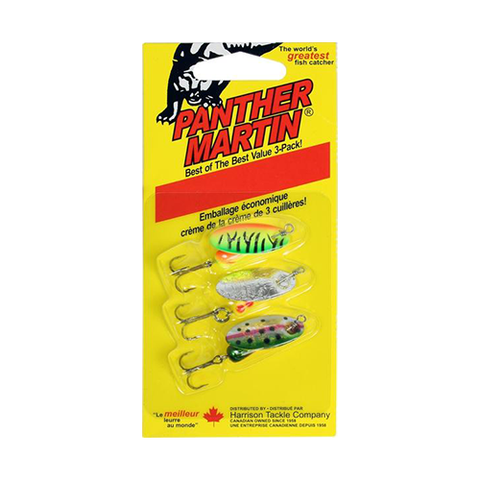 Panther Martin Premium pinner Kit Pack of 3 #4  1/8 oz