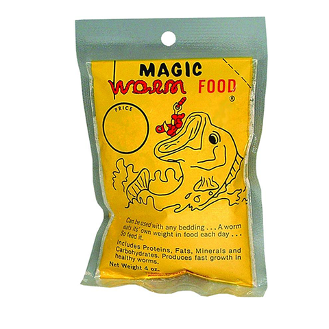 Magic Worm Food 4oz Bgs