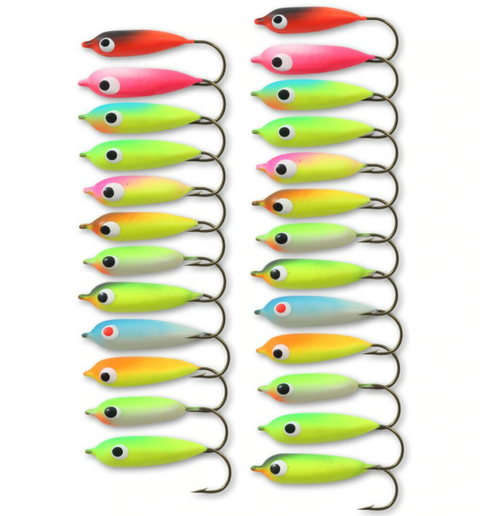 Northland Gum-Drop Floater #2 Hook Assorted Colors Pack of 12
