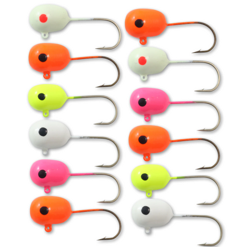 Northland High-Ball Floater #2 Hook Assorted Colors Pack of 12