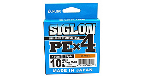 Sunline Siglon PEx4 4-Strand Braided Line Tight Weave Low Diameter 165yd
