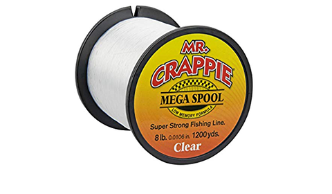 Lew's Mr. Crappie Monofllament Mega Spools-Clear