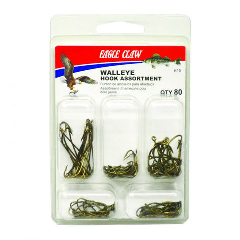 Eagle Claw Walleye Hook Assortment