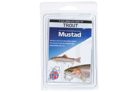 Mustad 35-Piece Trout Hook Kit