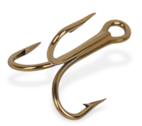 Mustad Treble Hook O'Shaughnessy, 2 Extra Bronze