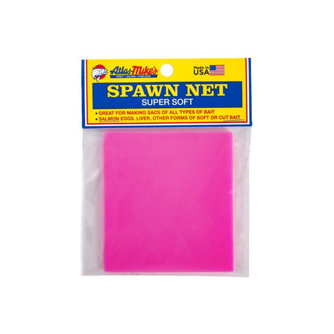Atlas Mike’s Spawn Net 3″ Squares – Pink