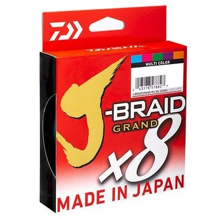 Daiwa J-BRAID X8 Grand Braided Line Chartreuse 150yd