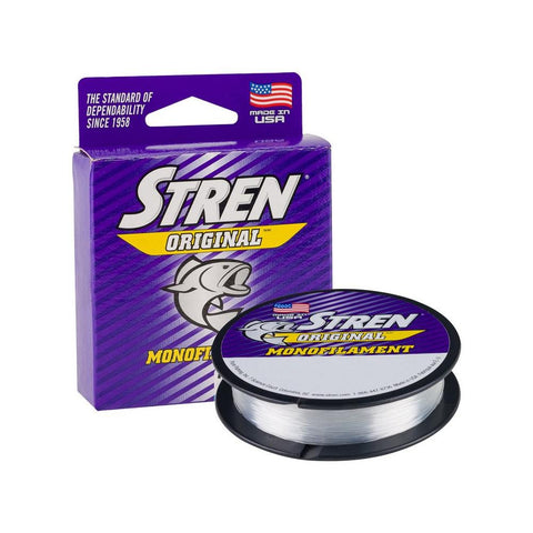 Stren Original® Mono Filler Spool Clear/Blue Fluorescent 100yd