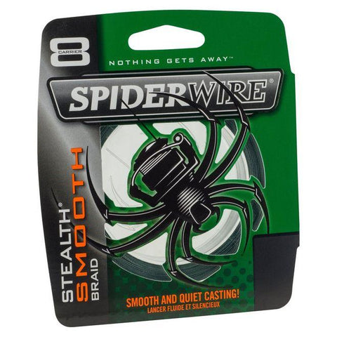 SpiderWire Stealth Smooth Braided Line 125yd