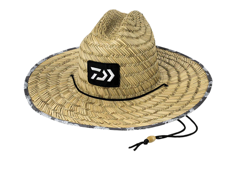 Daiwa D-VEC Straw Sun Hat w/ Logo