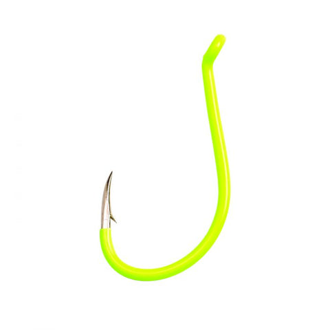 Eagle Claw Lazer Sharp Painted Octopus Hook Chartreuse