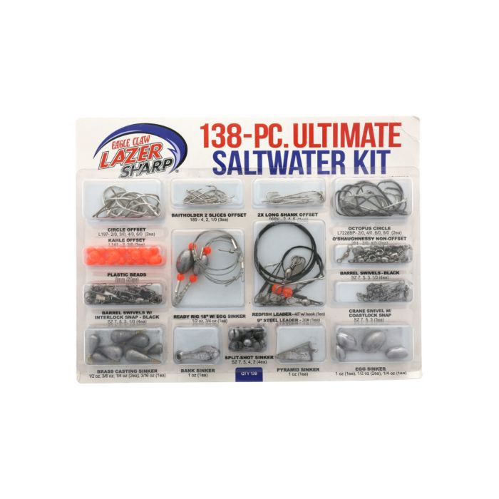 Eagle Claw 83 Piece Freshwater Tackle Kit